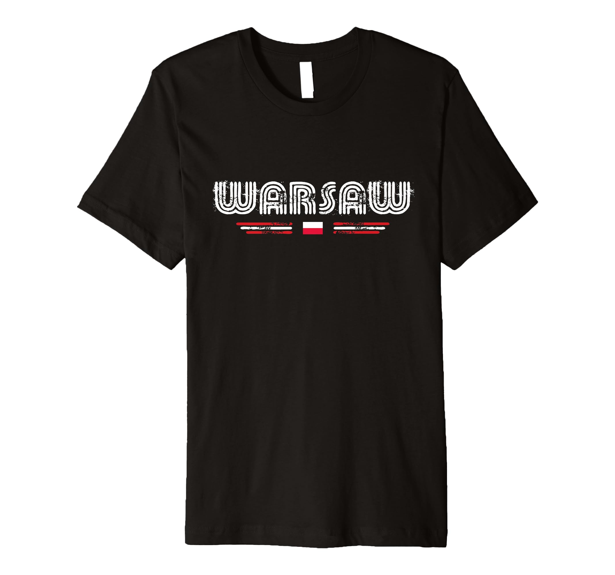 Warsaw Poland 70S 80S Type T-Shirt - Fun Novelty Design Men Women - T-Shirt, Sweatshirt, Hoodie