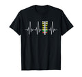 Drag Racing Heartbeat Race Track T-Shirt - Casual Everyday Wear Men Women - T-Shirt, Sweatshirt, Hoodie