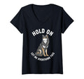 Womens Wolf Overthinker Hold Let T-Shirt - Casual Everyday Wear for Adults - T-Shirt, Sweatshirt, Hoodie