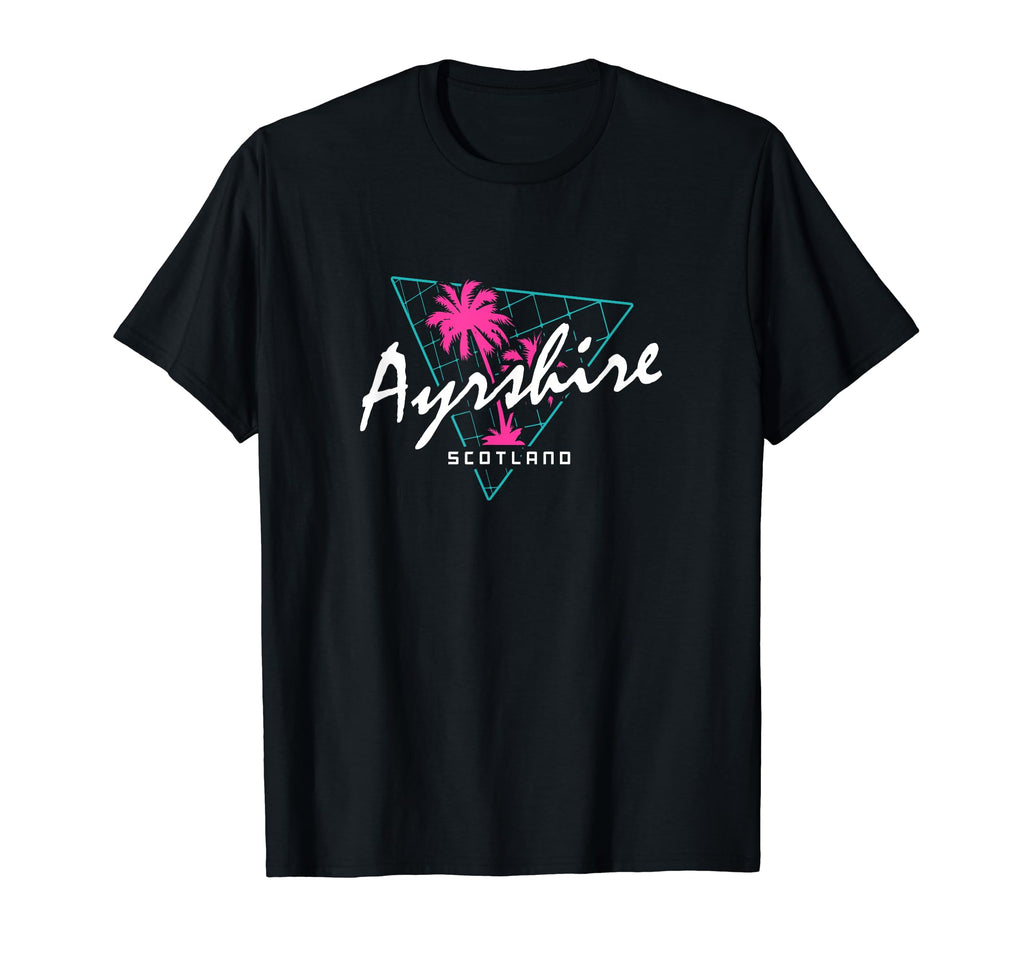 Ayrshire 80S Neon T-Shirt - Graphic Print for Adults - T-Shirt, Sweatshirt, Hoodie
