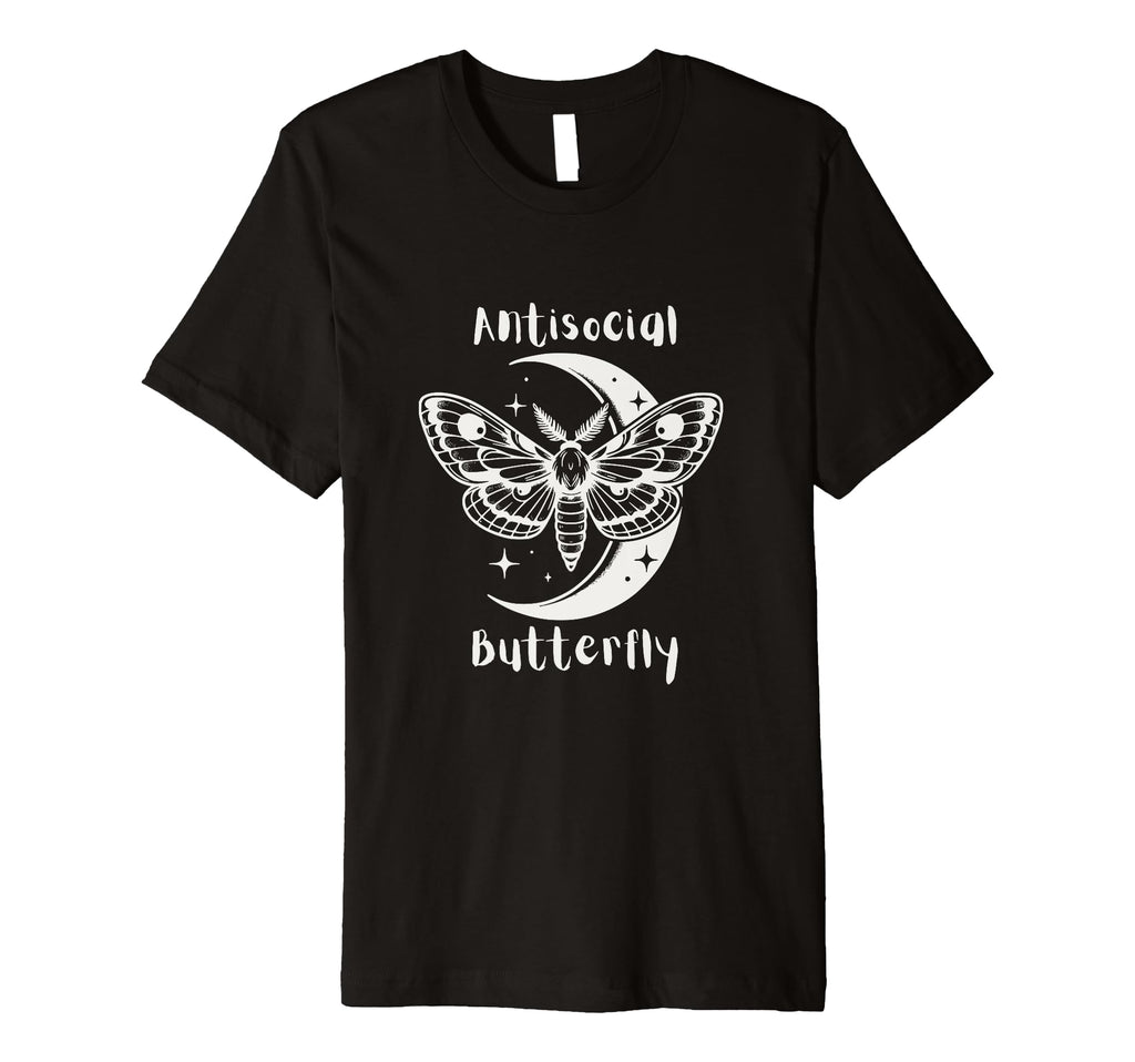Antisocial Butterfly T-Shirt - Streetwear Style for Adults - T-Shirt, Sweatshirt, Hoodie