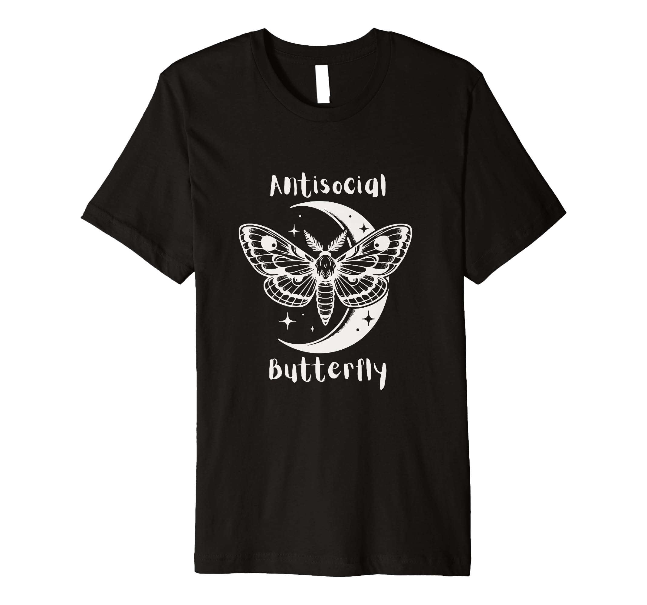 Antisocial Butterfly T-Shirt - Streetwear Style for Adults - T-Shirt, Sweatshirt, Hoodie