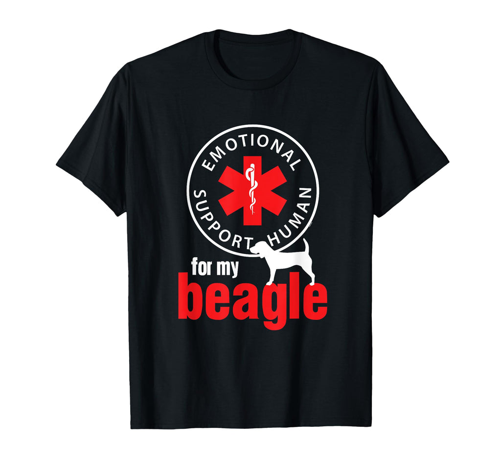 Emotional Support Human My Beagle T-Shirt - Streetwear Style for Adults - T-Shirt, Sweatshirt, Hoodie