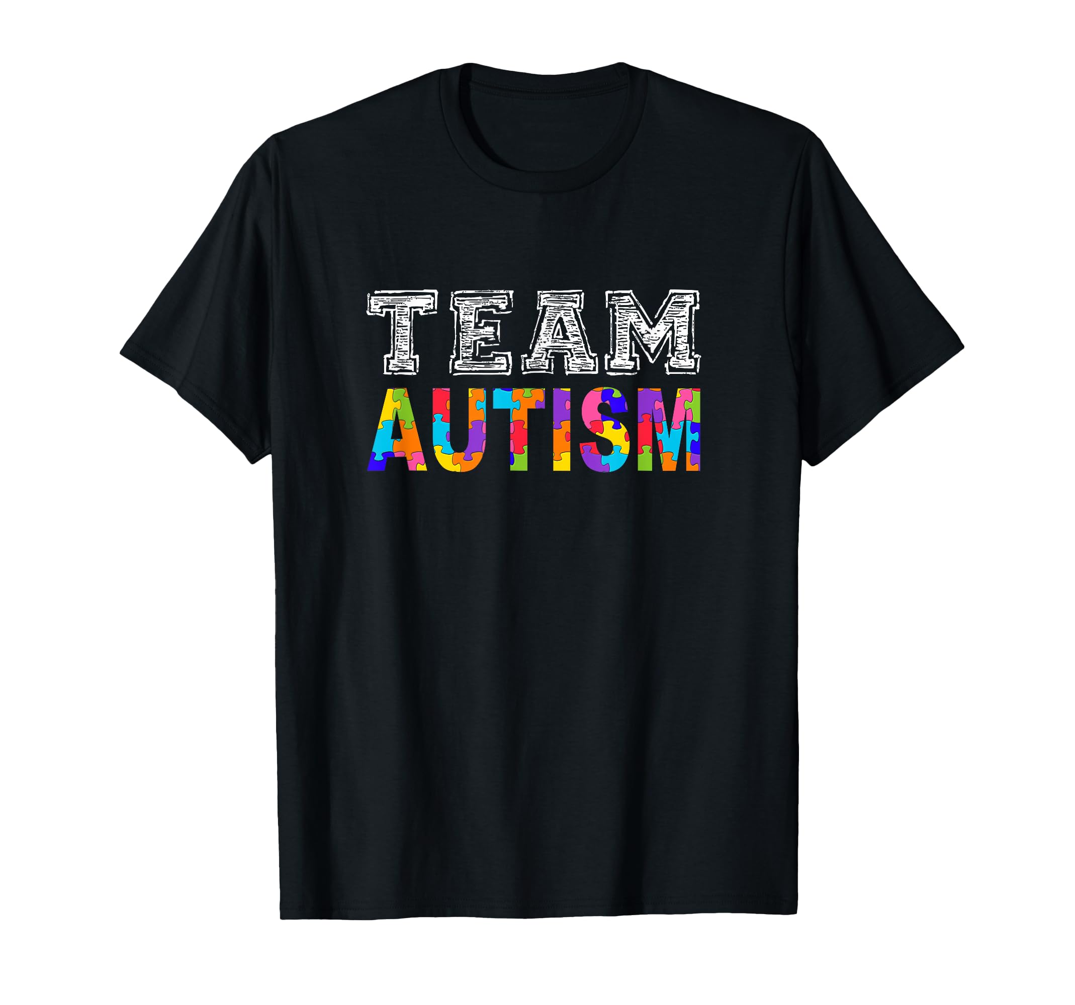 Autism Awareness Autism Squad Support T-Shirt - Unique Graphic for Adults - T-Shirt, Sweatshirt, Hoodie