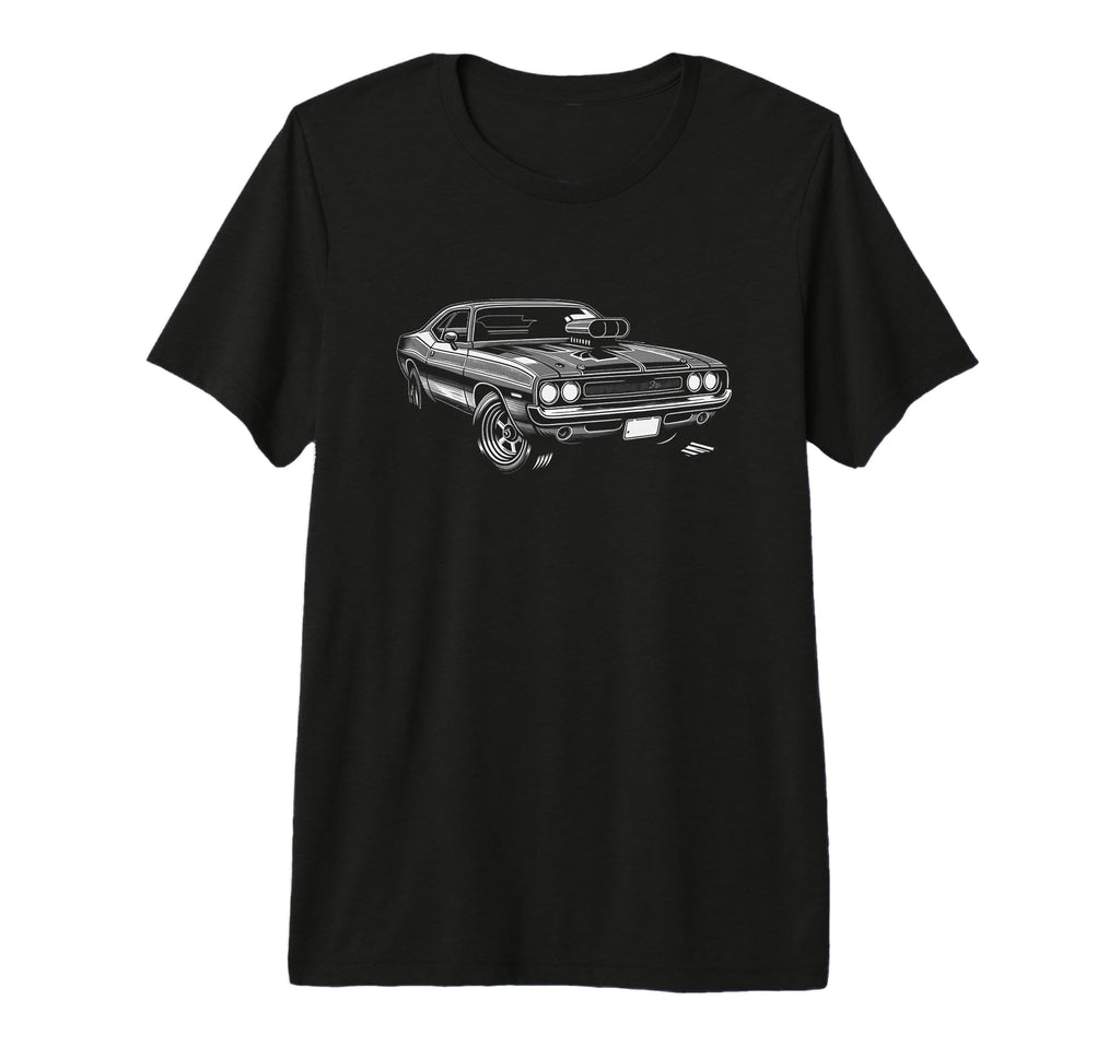 Muscle Car 60S 70S Car Lover Tri Blend T-Shirt - Novelty Apparel Unisex - T-Shirt, Sweatshirt, Hoodie