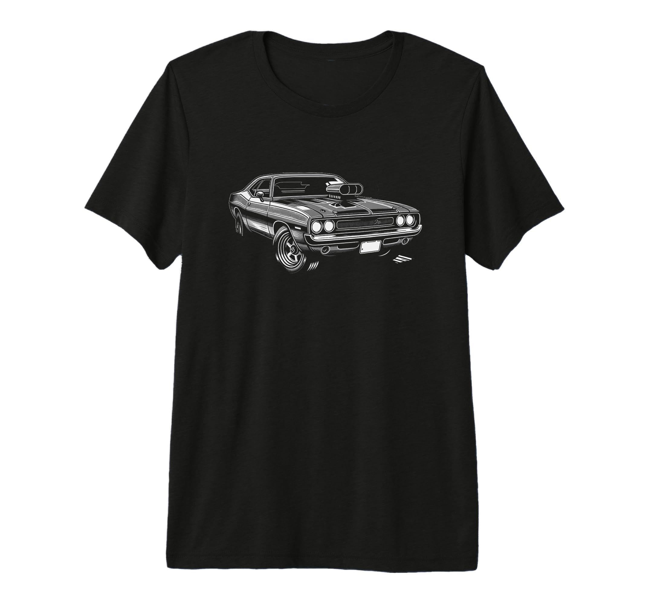 Muscle Car 60S 70S Car Lover Tri Blend T-Shirt - Novelty Apparel Unisex - T-Shirt, Sweatshirt, Hoodie