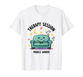 Therapy Session Miracle Worker Mental T-Shirt - Minimalist Print Men Women - T-Shirt, Sweatshirt, Hoodie