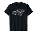 Muscle Car 60S 70S Car Lover T-Shirt - Custom Art Print for Adults - T-Shirt, Sweatshirt, Hoodie