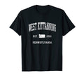 West Kittanning Pennsylvania Pa T-Shirt - Fun Novelty Design Unisex - T-Shirt, Sweatshirt, Hoodie