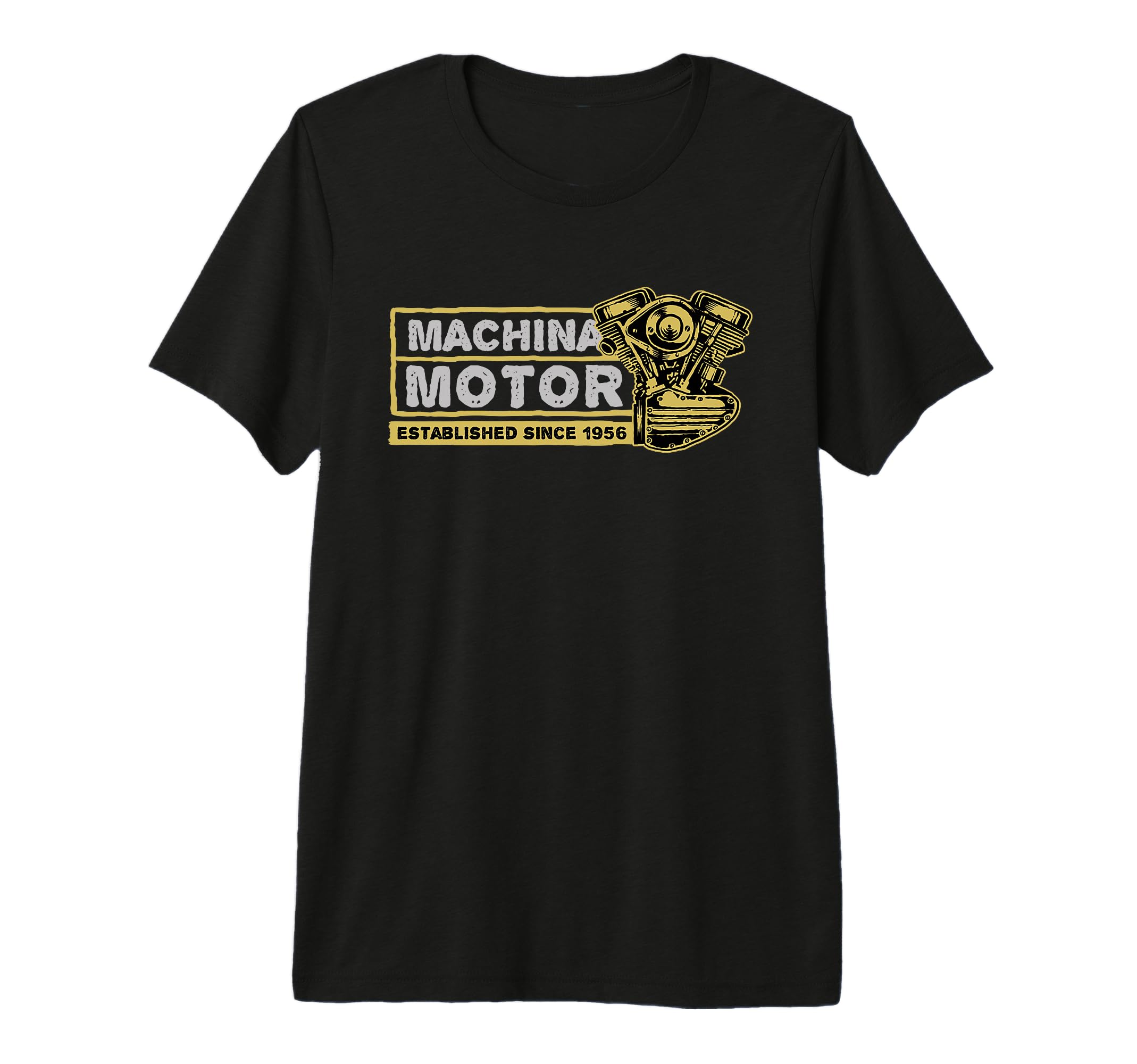 Machina Motor Established Since 1956 T-Shirt - Casual Everyday Wear Unisex - T-Shirt, Sweatshirt, Hoodie