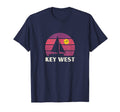 Key West Fl Sailing 70S Sunset T-Shirt - Minimalist Print for Adults - T-Shirt, Sweatshirt, Hoodie