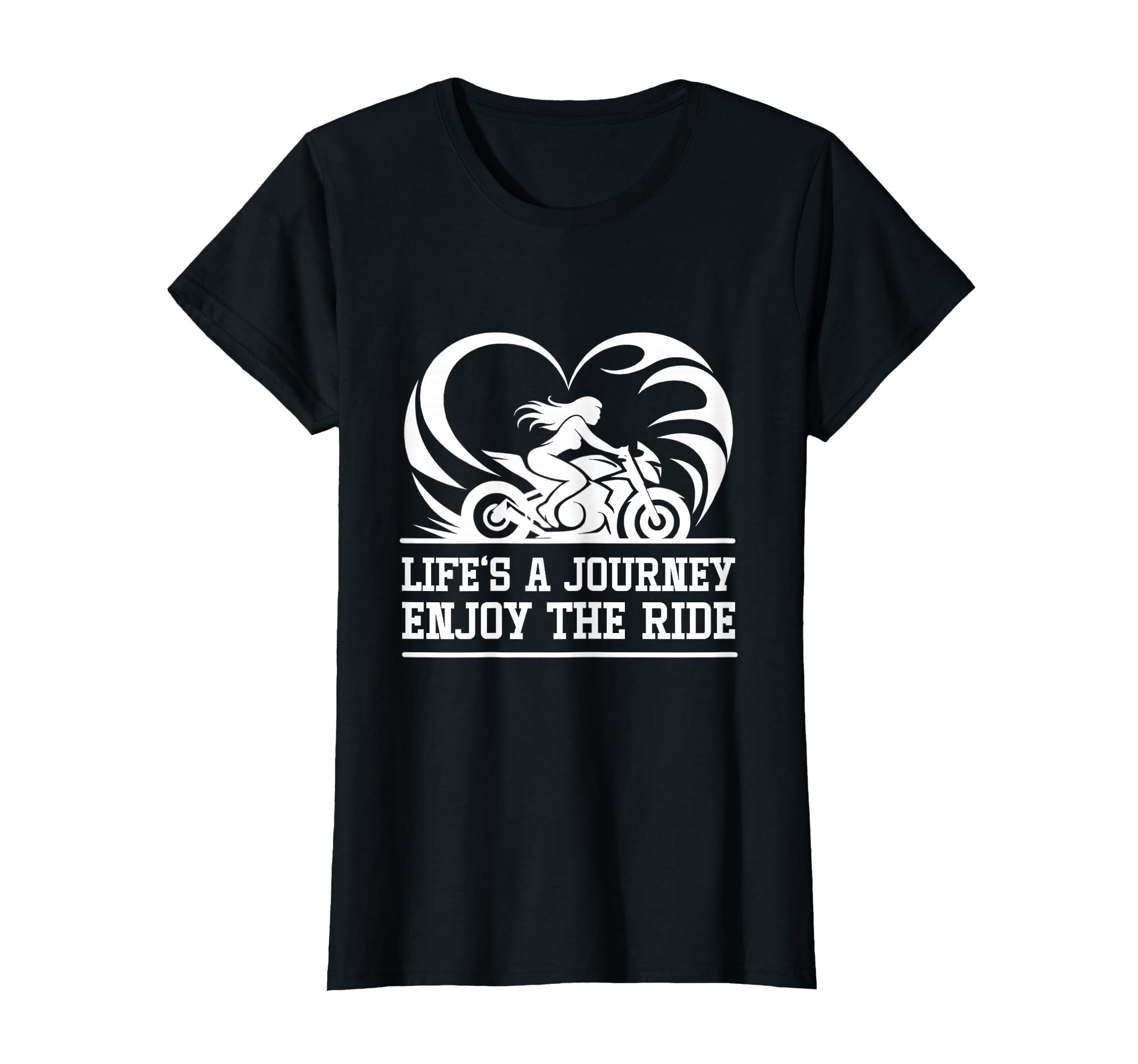 Lifes Journey Enjoy Ride Motorcycle Biker T-Shirt - Streetwear Style Unisex - T-Shirt, Sweatshirt, Hoodie