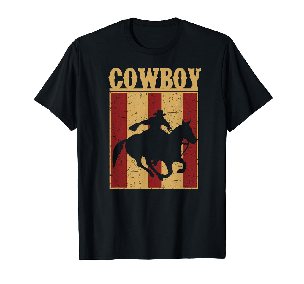 Cowboy Rodeo Barrel Racing T-Shirt - Aesthetic Graphic Men Women - T-Shirt, Sweatshirt, Hoodie