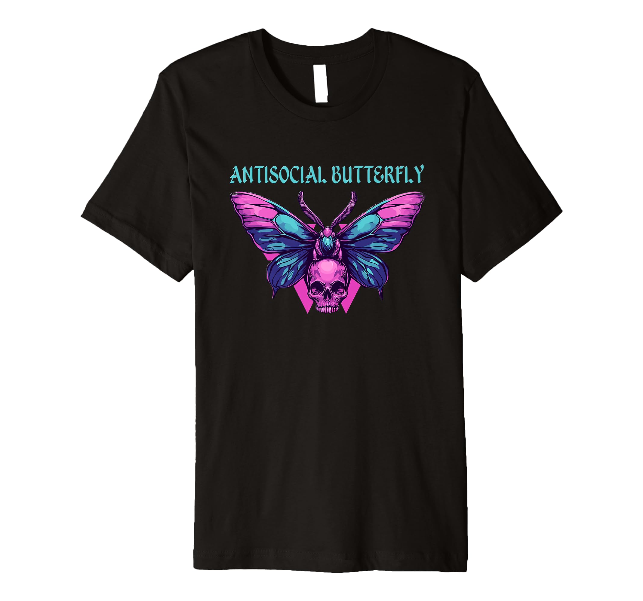 Antisocial Butterfly T-Shirt - Graphic Print Men Women - T-Shirt, Sweatshirt, Hoodie