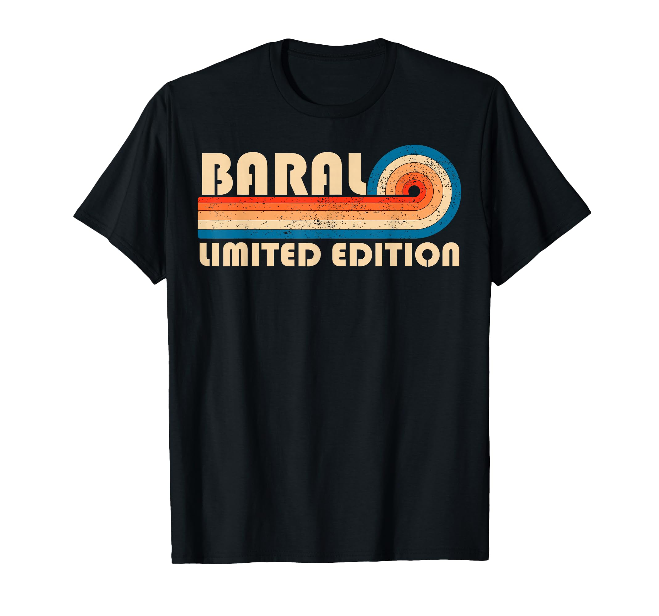 Baral 70S 80S Sunset Stripe T-Shirt - Unique Graphic Men Women - T-Shirt, Sweatshirt, Hoodie