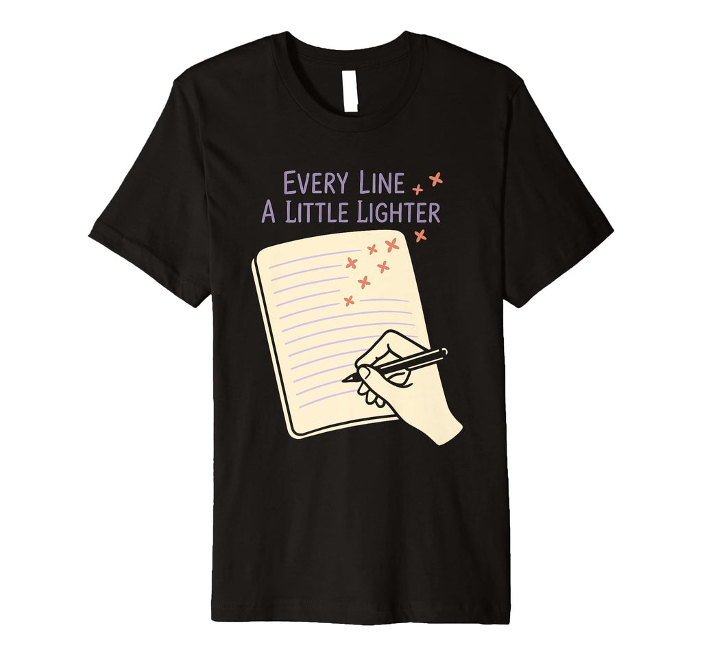 Mindfulness Journaling Self Care Mental T-Shirt - Trendy Graphic Men Women - T-Shirt, Sweatshirt, Hoodie