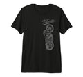 Vincent Velocette Motorcycle Tri Blend T-Shirt - Novelty Apparel for Adults - T-Shirt, Sweatshirt, Hoodie
