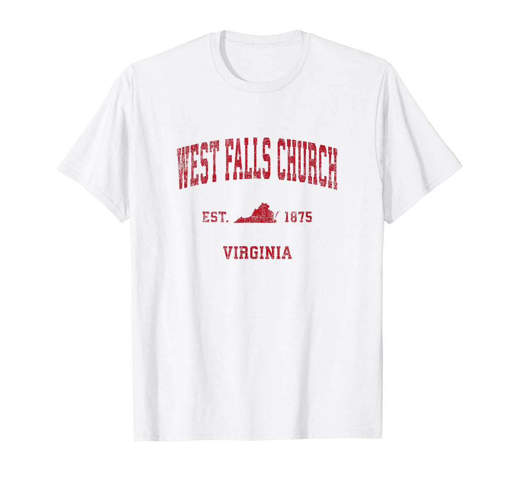 West Falls Church Virginia Va Sports T-Shirt - Streetwear Style Men Women - T-Shirt, Sweatshirt, Hoodie
