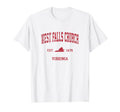 West Falls Church Virginia Va Sports T-Shirt - Streetwear Style Men Women - T-Shirt, Sweatshirt, Hoodie