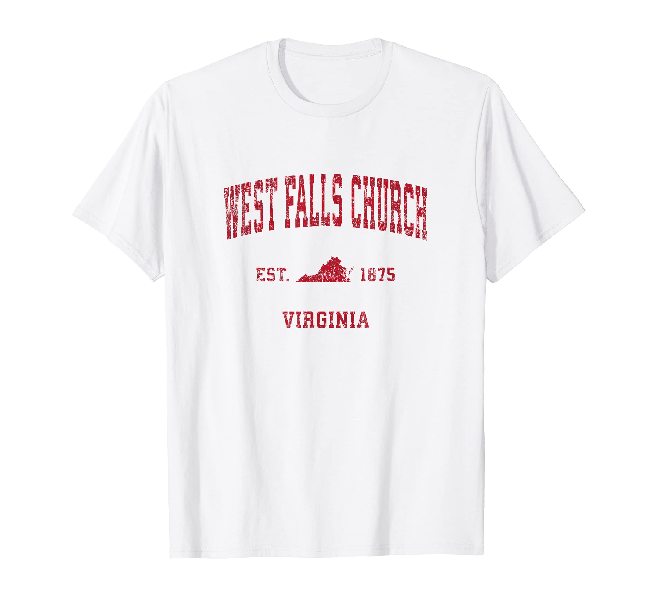 West Falls Church Virginia Va Sports T-Shirt - Streetwear Style Men Women - T-Shirt, Sweatshirt, Hoodie