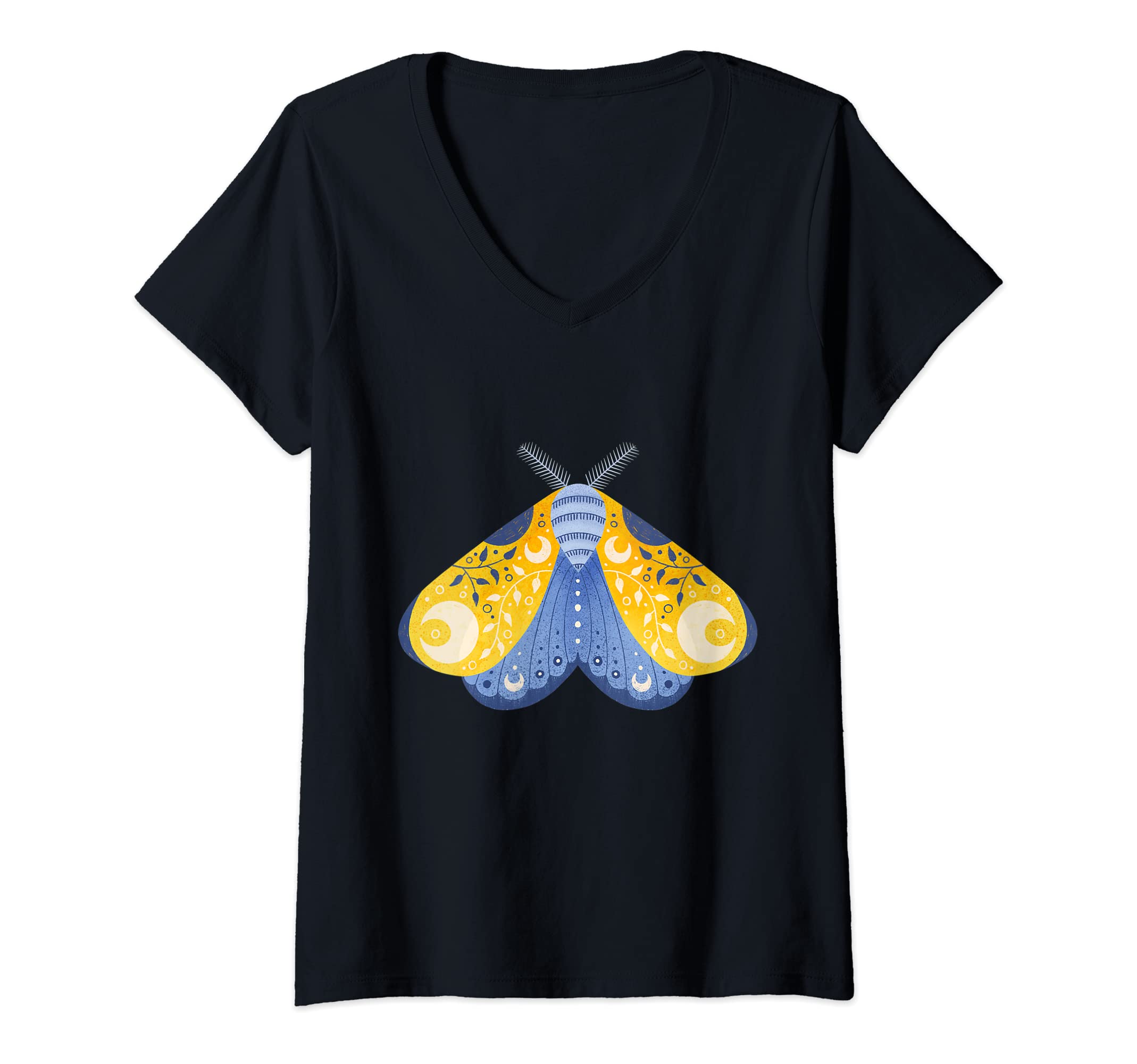 Womens Crafty Moth Goth Horror T-Shirt - Minimalist Print Men Women - T-Shirt, Sweatshirt, Hoodie