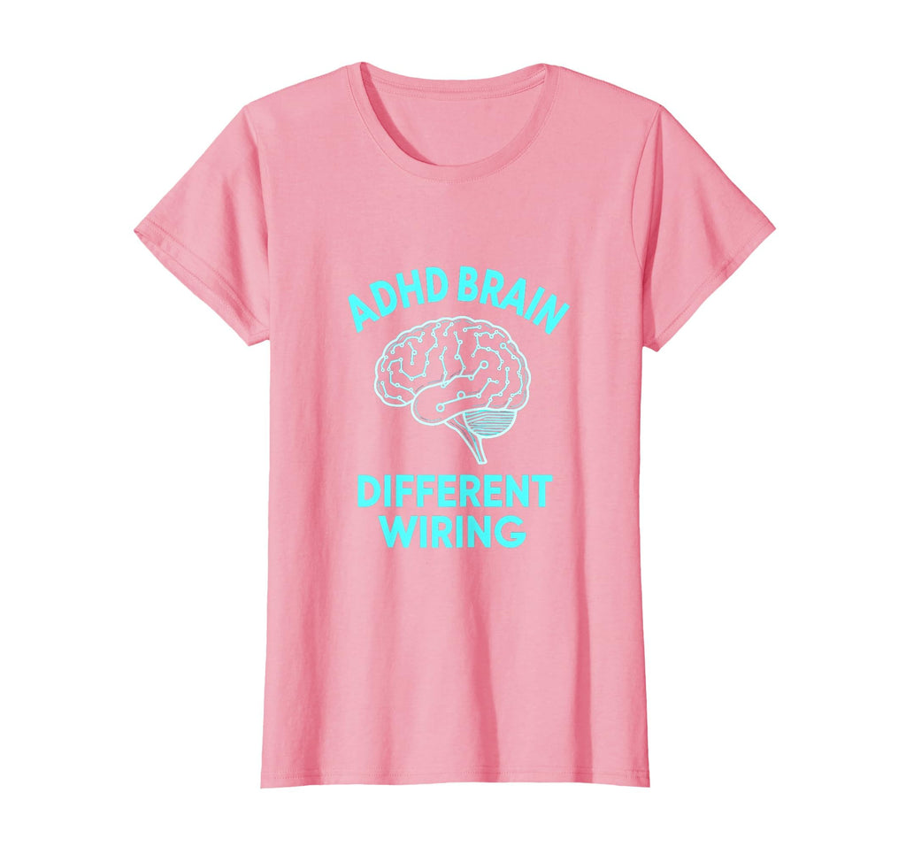 Adhd Brain Different Wiring T-Shirt - Casual Everyday Wear Unisex - T-Shirt, Sweatshirt, Hoodie