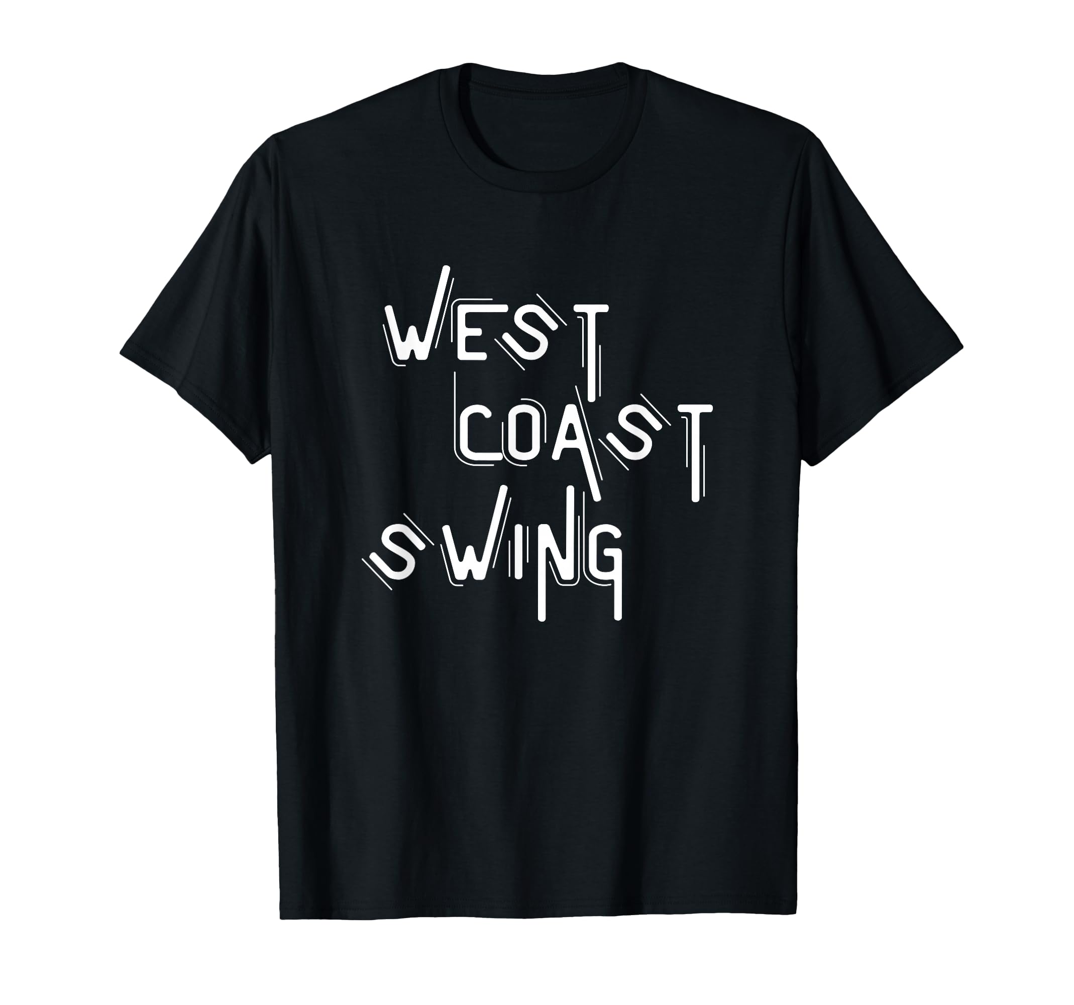 Wcs West Coast Swing Dance Westies T-Shirt - Minimalist Print Men Women - T-Shirt, Sweatshirt, Hoodie