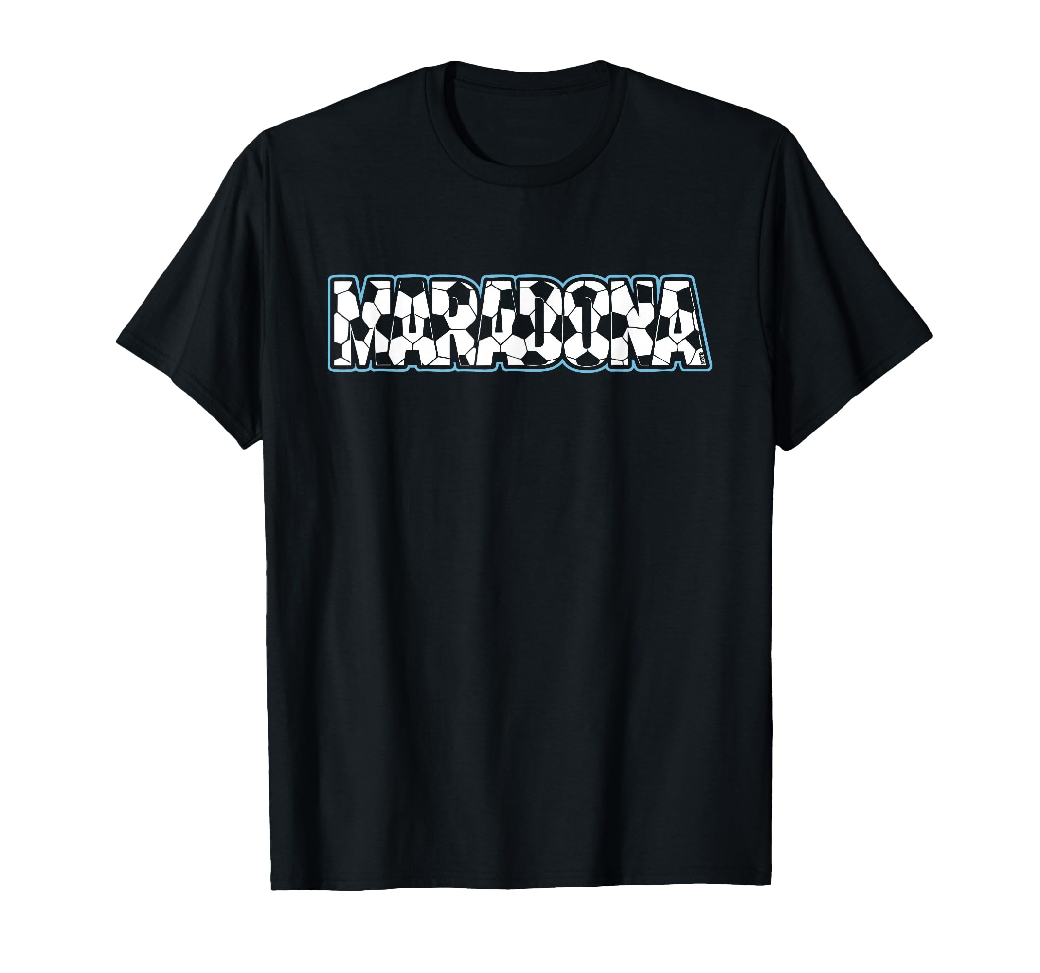Diego Maradona Football Pattern Soccer T-Shirt - Novelty Apparel Unisex - T-Shirt, Sweatshirt, Hoodie
