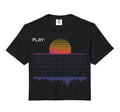 Outrun Synthwave Retrowave Wave Hoodie - Casual Everyday Wear Unisex - T-Shirt, Sweatshirt, Hoodie