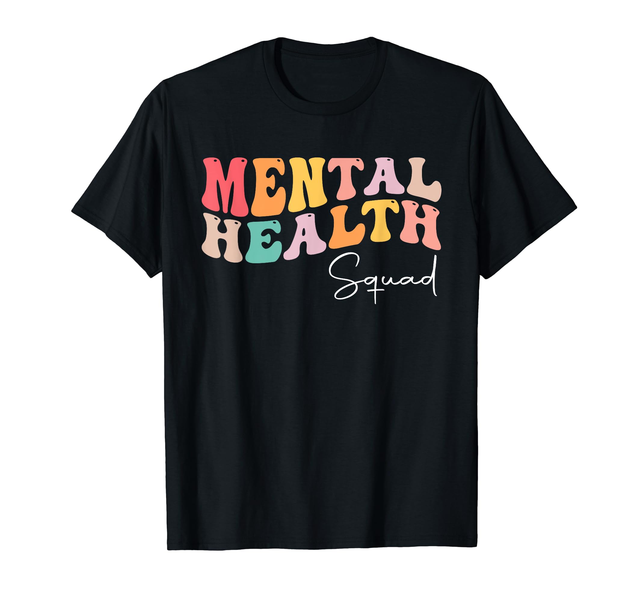 Mental Health Squad Groovy Mental T-Shirt - Graphic Print for Adults - T-Shirt, Sweatshirt, Hoodie