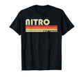 Nitro Wv West Virginia Funny City T-Shirt - Novelty Apparel for Adults - T-Shirt, Sweatshirt, Hoodie