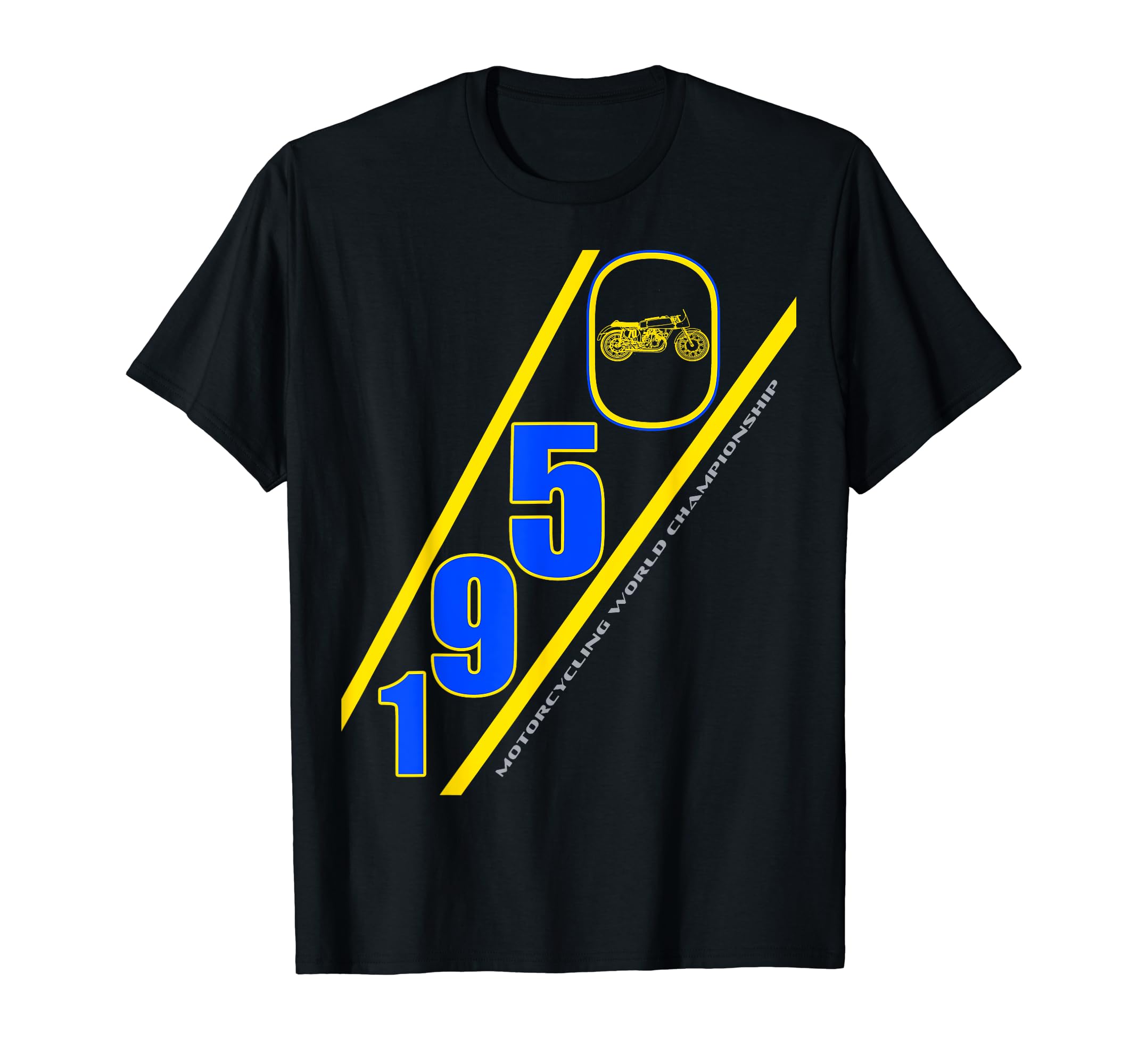 1950 Motorcycling World Championship T-Shirt - Minimalist Print Unisex - T-Shirt, Sweatshirt, Hoodie