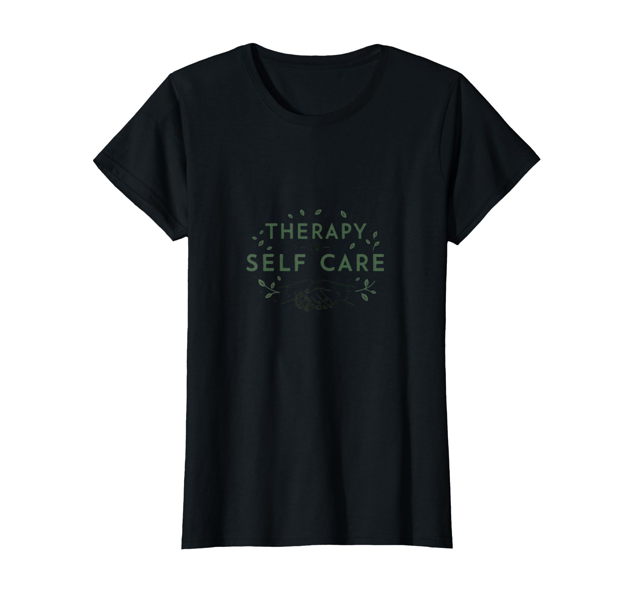 Therapy Is Self Care Mental Health T-Shirt - Trendy Graphic for Adults - T-Shirt, Sweatshirt, Hoodie