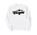 Muscle Car Illustration Car Sweatshirt - Streetwear Style Men Women - T-Shirt, Sweatshirt, Hoodie