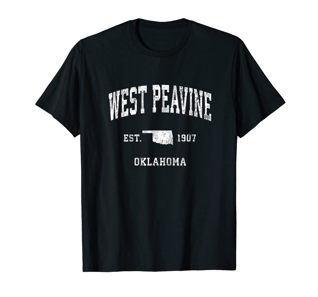 West Peavine Oklahoma Ok Athletic T-Shirt - Custom Art Print Men Women - T-Shirt, Sweatshirt, Hoodie