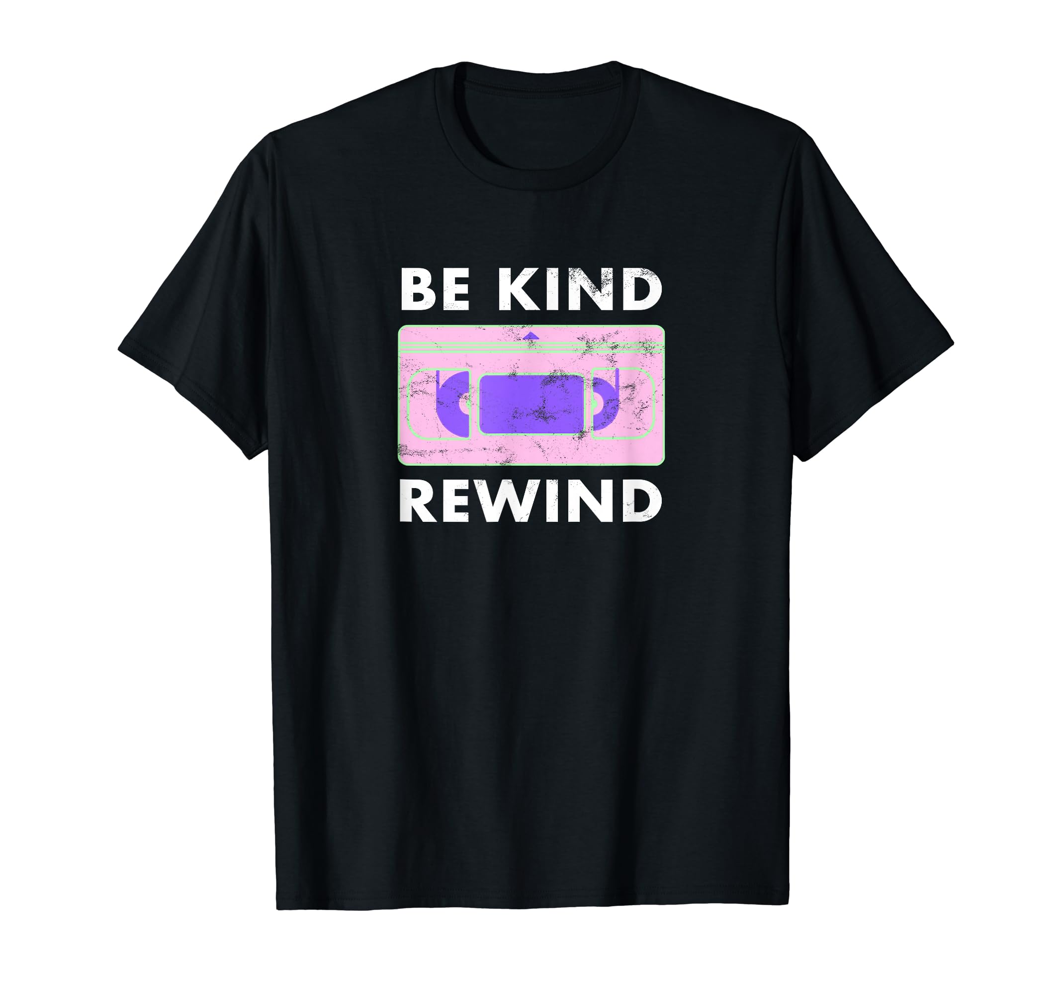 Funny Neon Vhs Vcr Videotape 80S T-Shirt - Casual Everyday Wear for Adults - T-Shirt, Sweatshirt, Hoodie