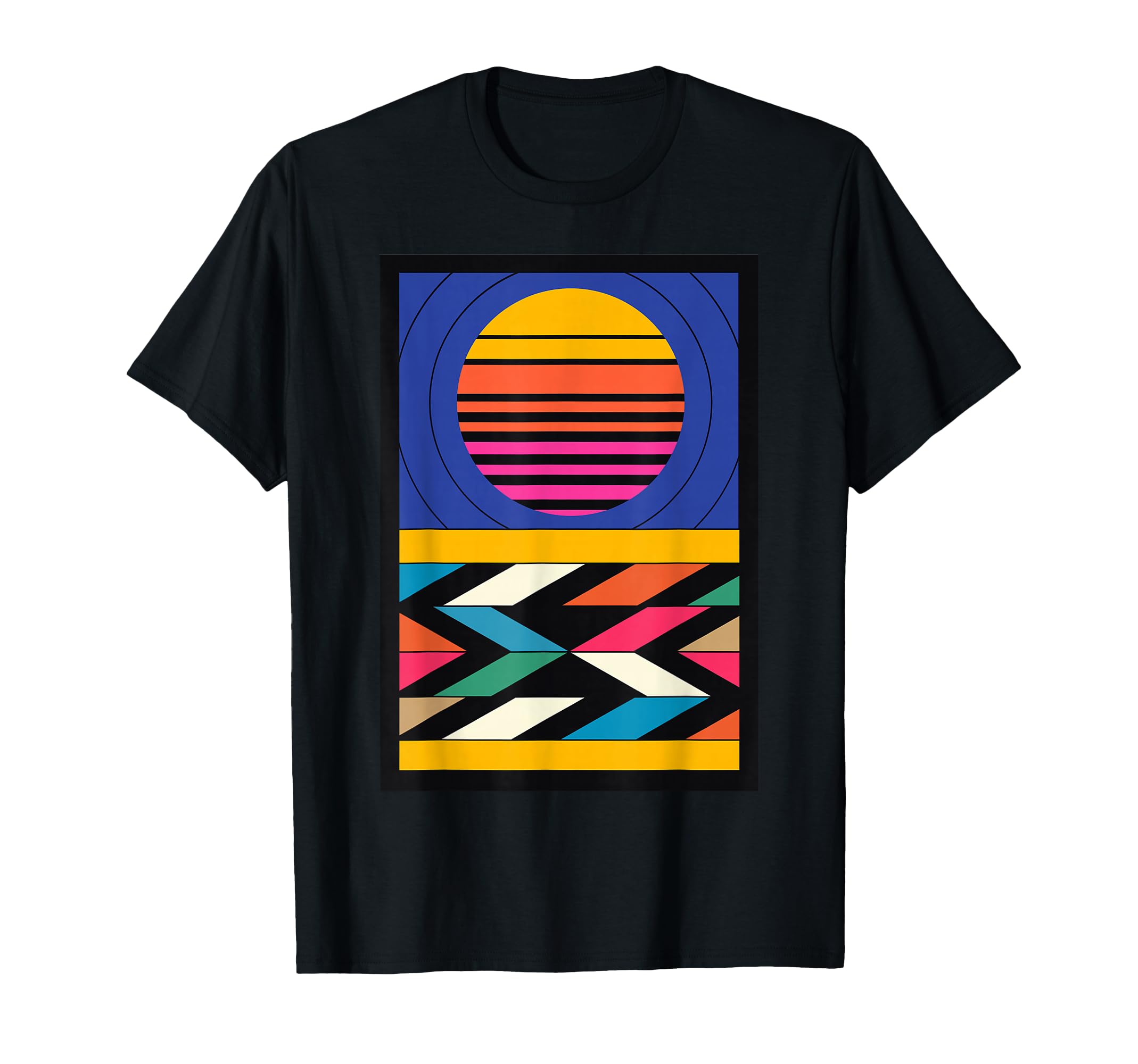 Geometric 80S Memphis T-Shirt - Streetwear Style Unisex - T-Shirt, Sweatshirt, Hoodie