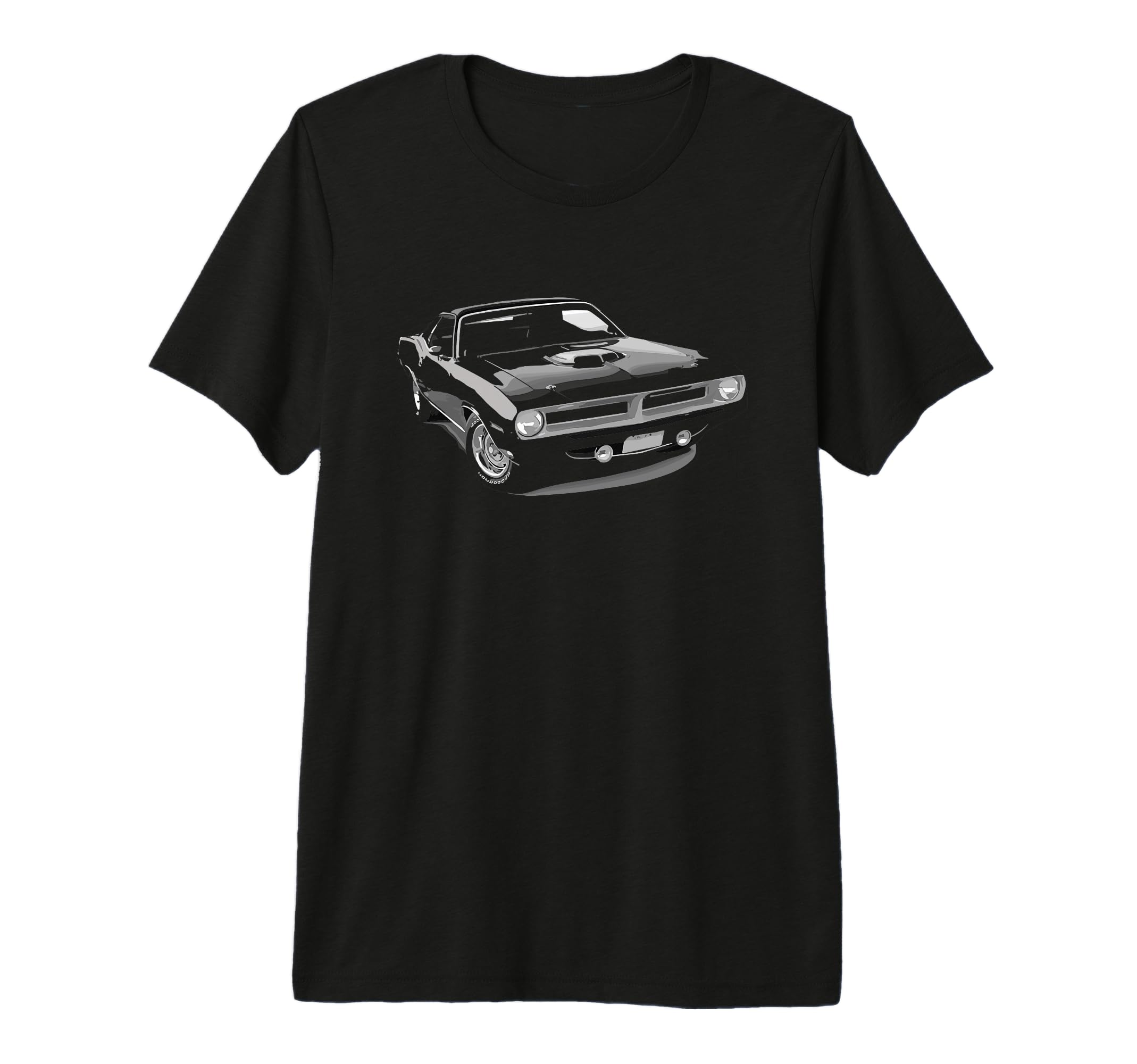 American Muscle Car 60S 70S Car T-Shirt - Custom Art Print for Adults - T-Shirt, Sweatshirt, Hoodie