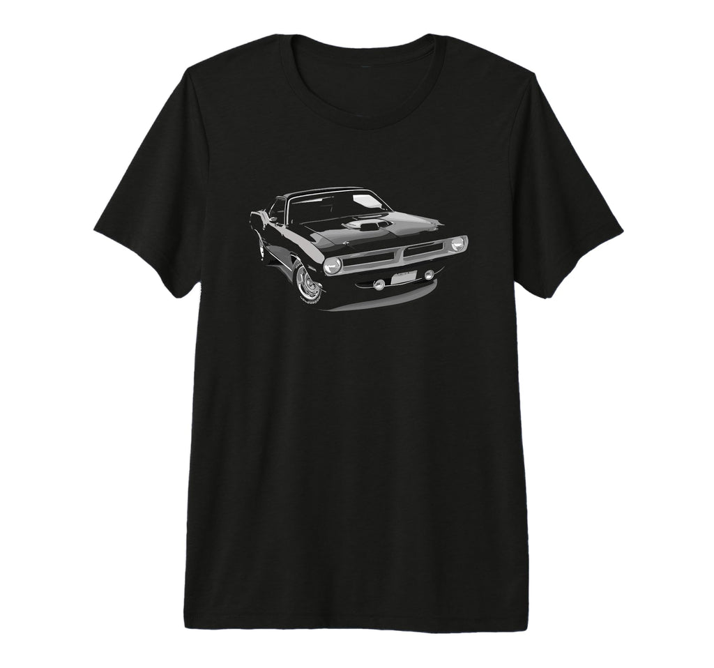 Muscle Car 60S 70S Car Lover Tri T-Shirt - Custom Art Print for Adults - T-Shirt, Sweatshirt, Hoodie