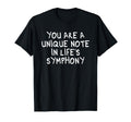 You Are Unique Note Mindfulness Inner T-Shirt - Unique Graphic Men Women - T-Shirt, Sweatshirt, Hoodie