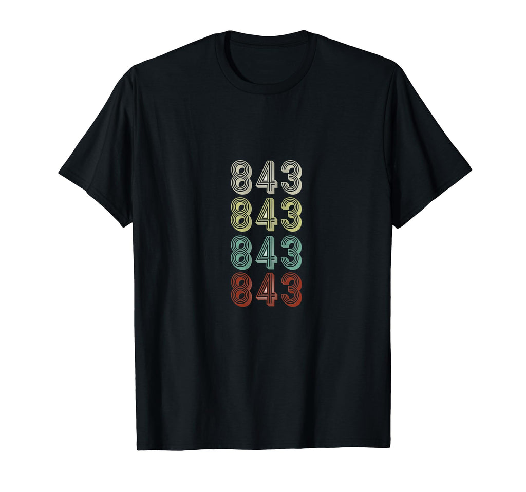 Area Code 843 Charleston West T-Shirt - Casual Everyday Wear Men Women - T-Shirt, Sweatshirt, Hoodie