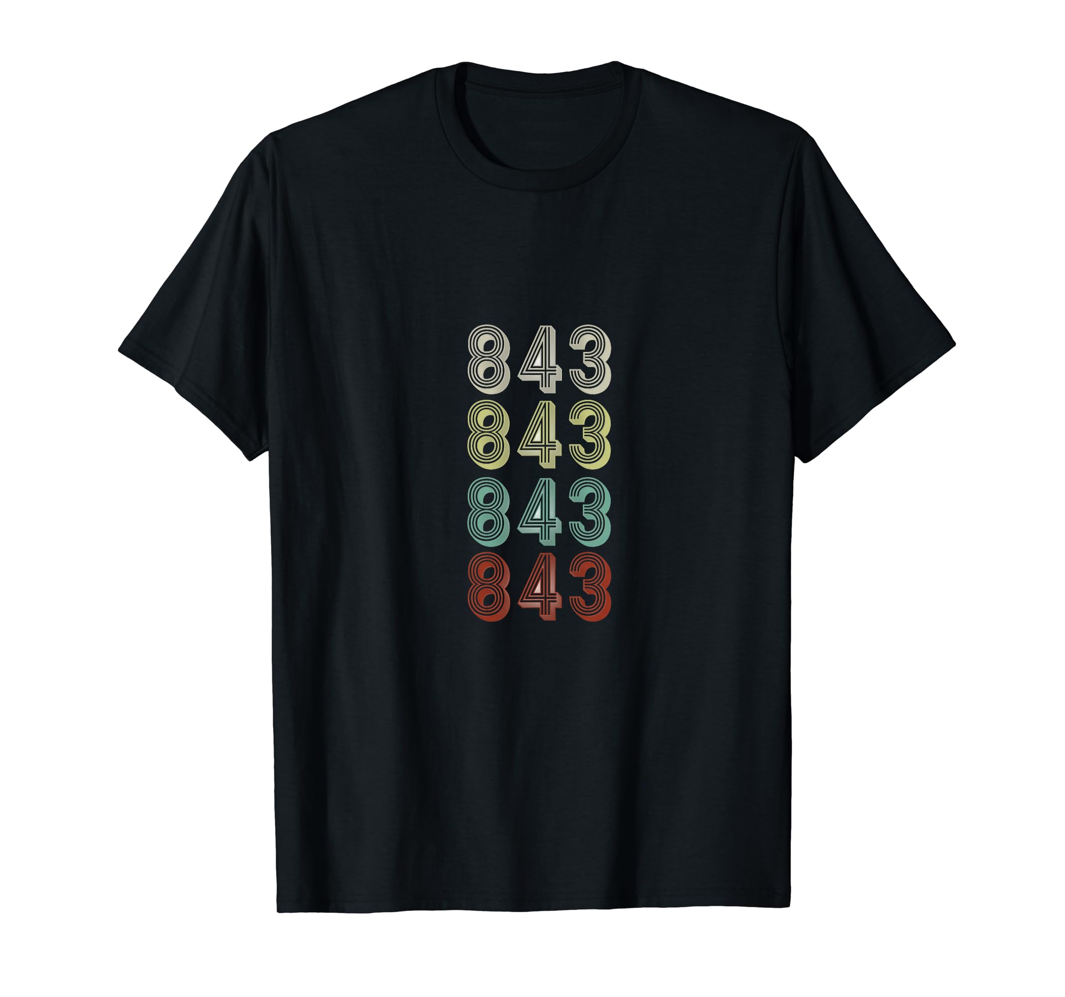Area Code 843 Charleston West T-Shirt - Casual Everyday Wear Men Women - T-Shirt, Sweatshirt, Hoodie