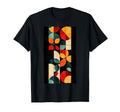 Geometric Pattern Abstract Floral Elements T-Shirt - Trendy Graphic Unisex - T-Shirt, Sweatshirt, Hoodie