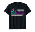 Suicide Awareness Usa American T-Shirt - Casual Everyday Wear Men Women - T-Shirt, Sweatshirt, Hoodie