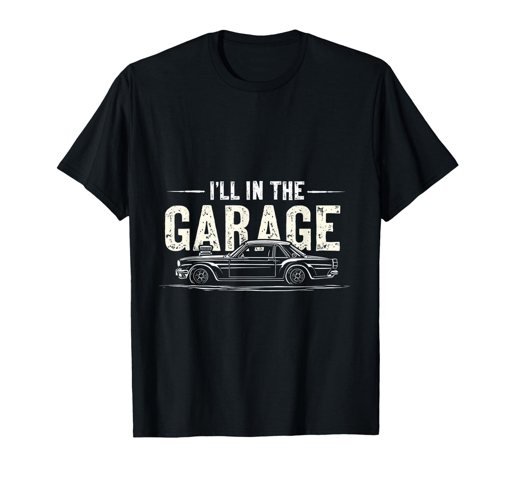 Ill Garage Car T-Shirt - Aesthetic Graphic for Adults - T-Shirt, Sweatshirt, Hoodie