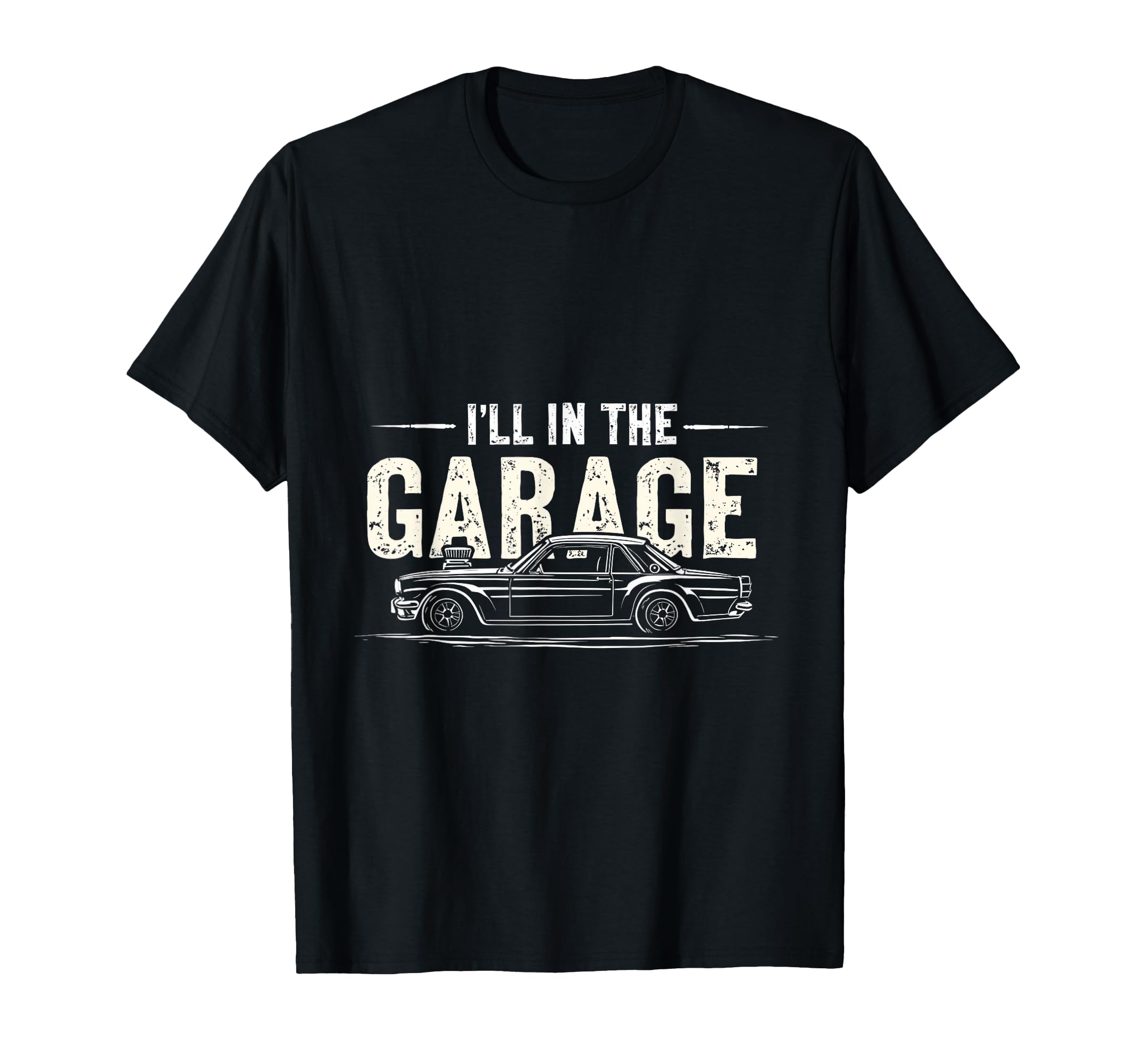 Ill Garage Car T-Shirt - Aesthetic Graphic for Adults - T-Shirt, Sweatshirt, Hoodie