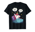 Unicorn Overthinking Funny Sleep Anxiety T-Shirt - Trendy Graphic Unisex - T-Shirt, Sweatshirt, Hoodie