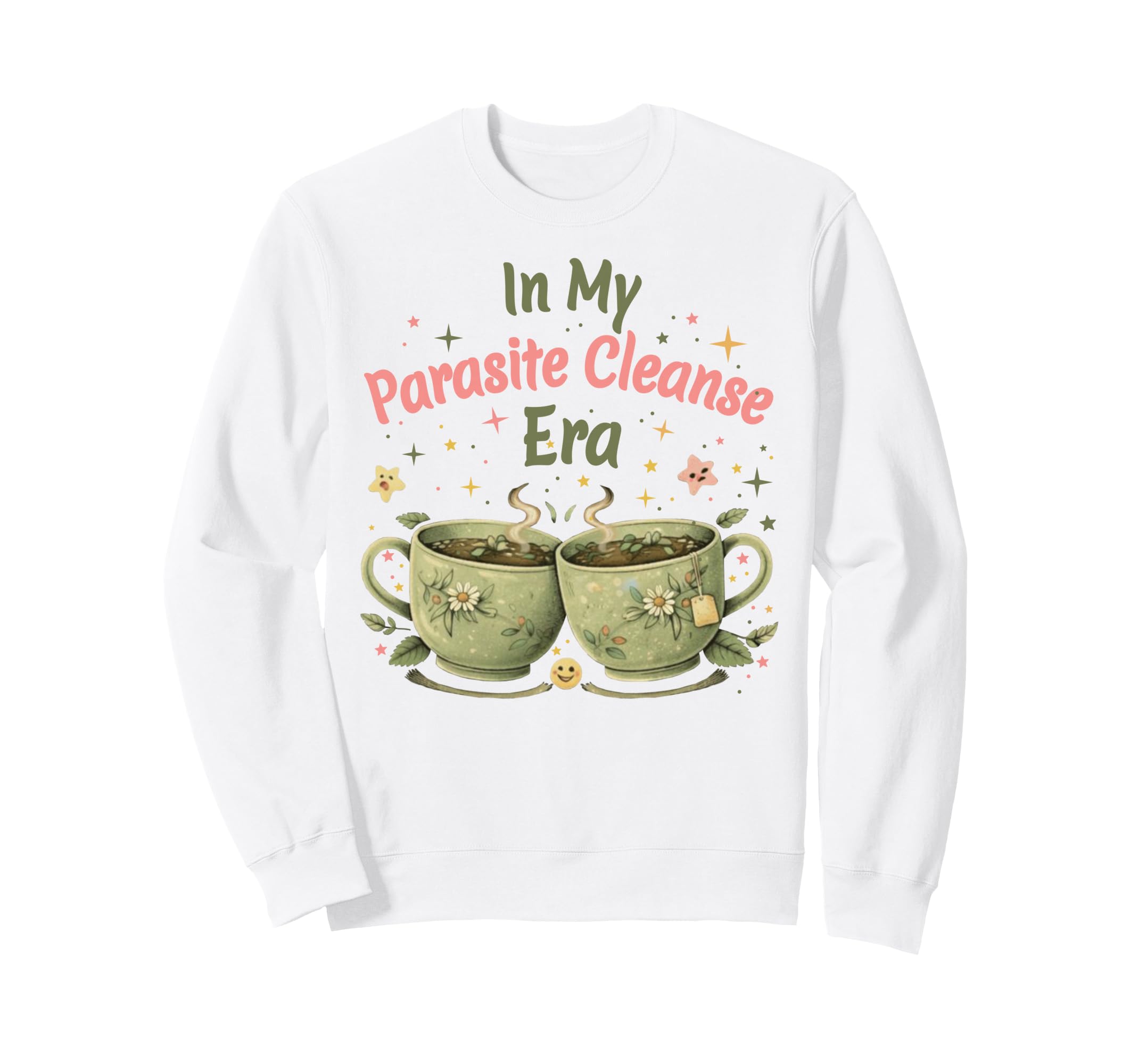 Funny Wellness Vibes Aesthetic Tea Sweatshirt - Streetwear Style Unisex - T-Shirt, Sweatshirt, Hoodie