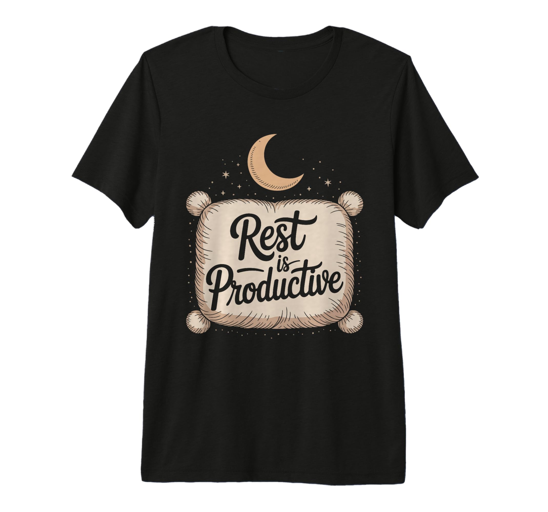 Rest Is Productive Self Care Wellness T-Shirt - Unique Graphic Men Women - T-Shirt, Sweatshirt, Hoodie
