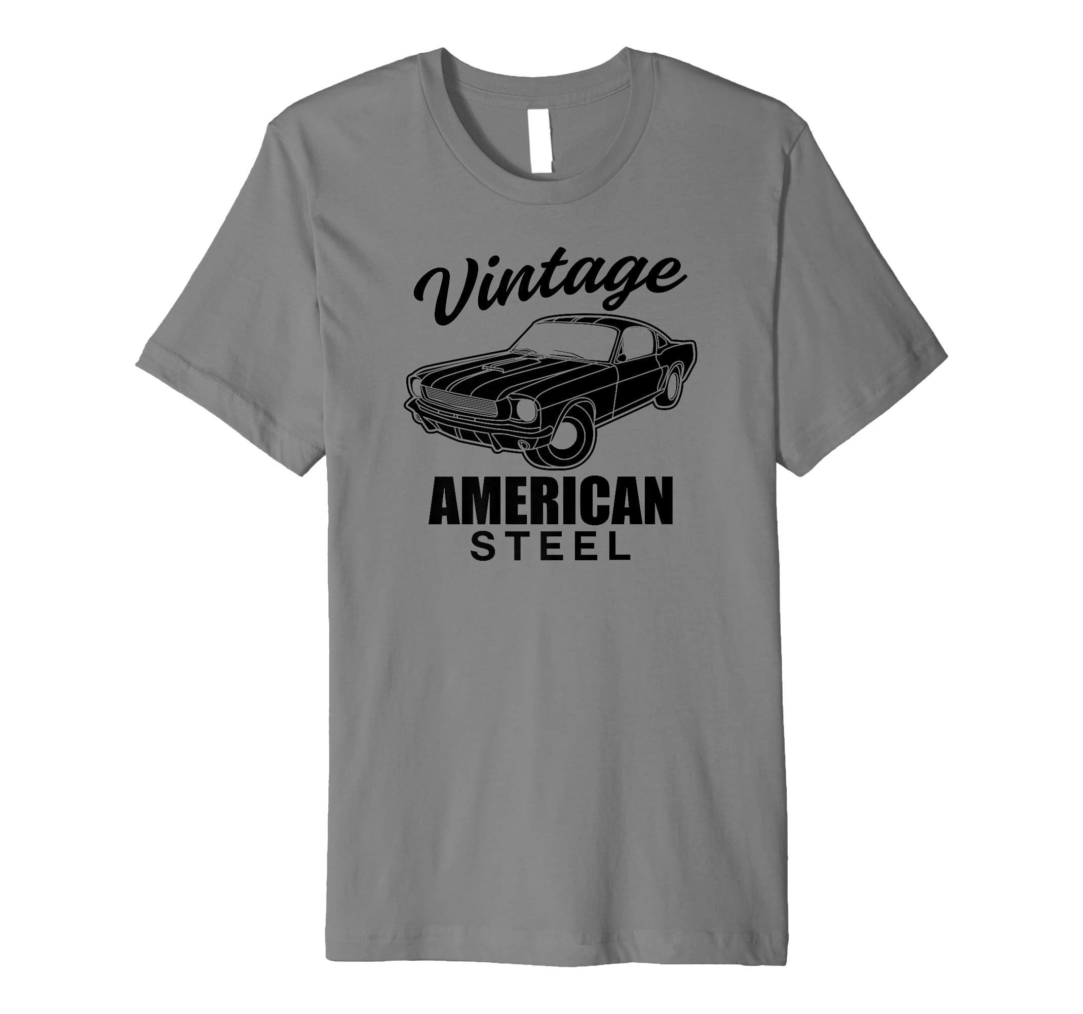 American Steel Timeless Car T-Shirt - Custom Art Print Men Women - T-Shirt, Sweatshirt, Hoodie
